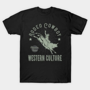 Rodeo Cowboy Western Style T-Shirt